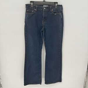 Levis 515 Bootcut Jeans Womens 12M Medium Wash Blue Stretch Denim Pants Mid Rise